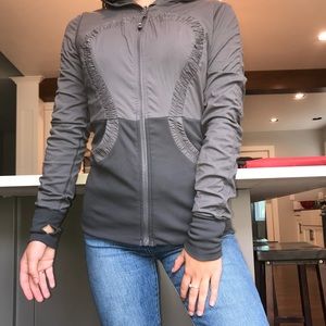 Lululemon gray reversible jacket!